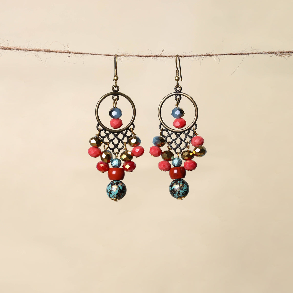 Handmade Beaded Earrings 35