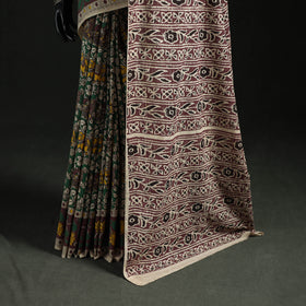 Kalamkari Printed Cotton Saree 02