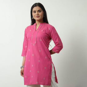 jacquard kurta