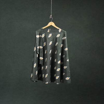 Pochampally Ikat Cotton Wrap Around Skirt 16