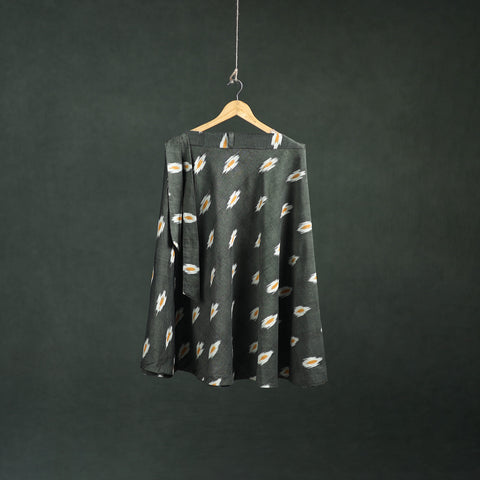 Pochampally Ikat Cotton Wrap Around Skirt 16
