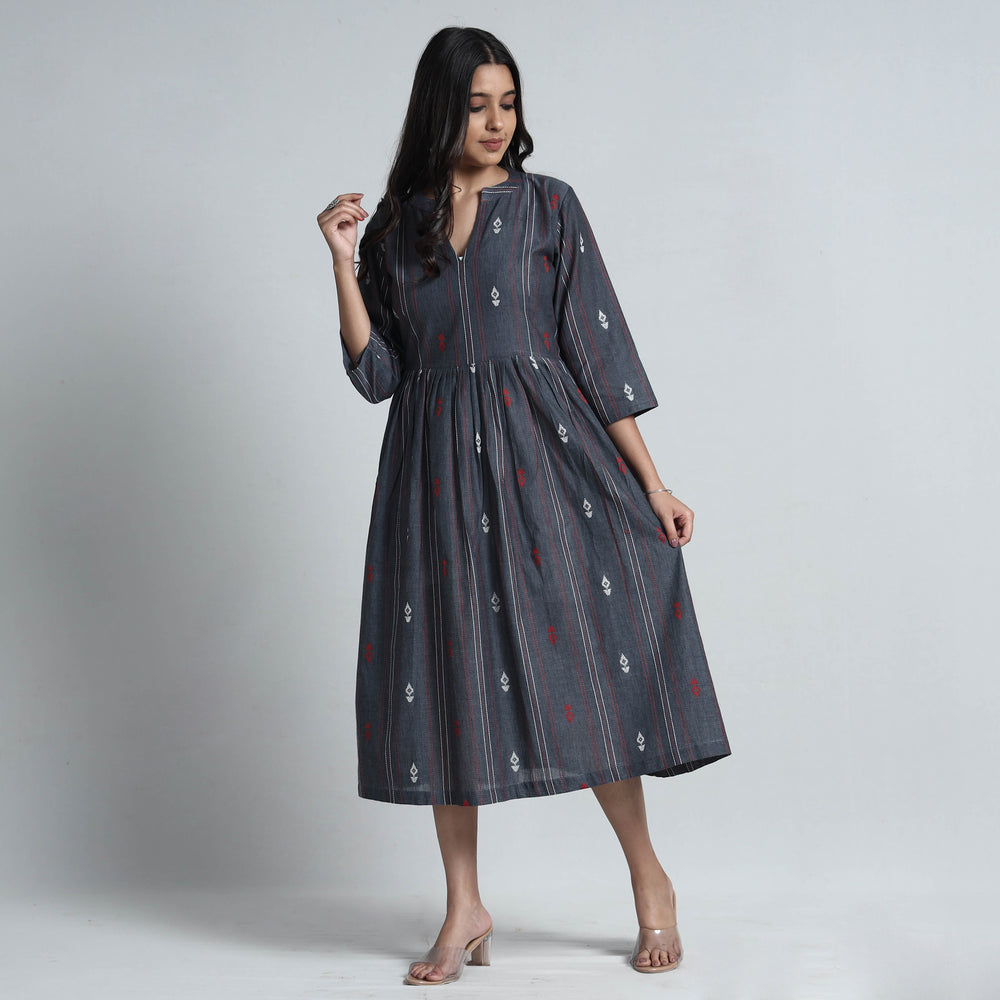 Jacquard Cotton Dress