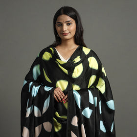 Multicolor - shibori clamp dyed modal silk dupatta