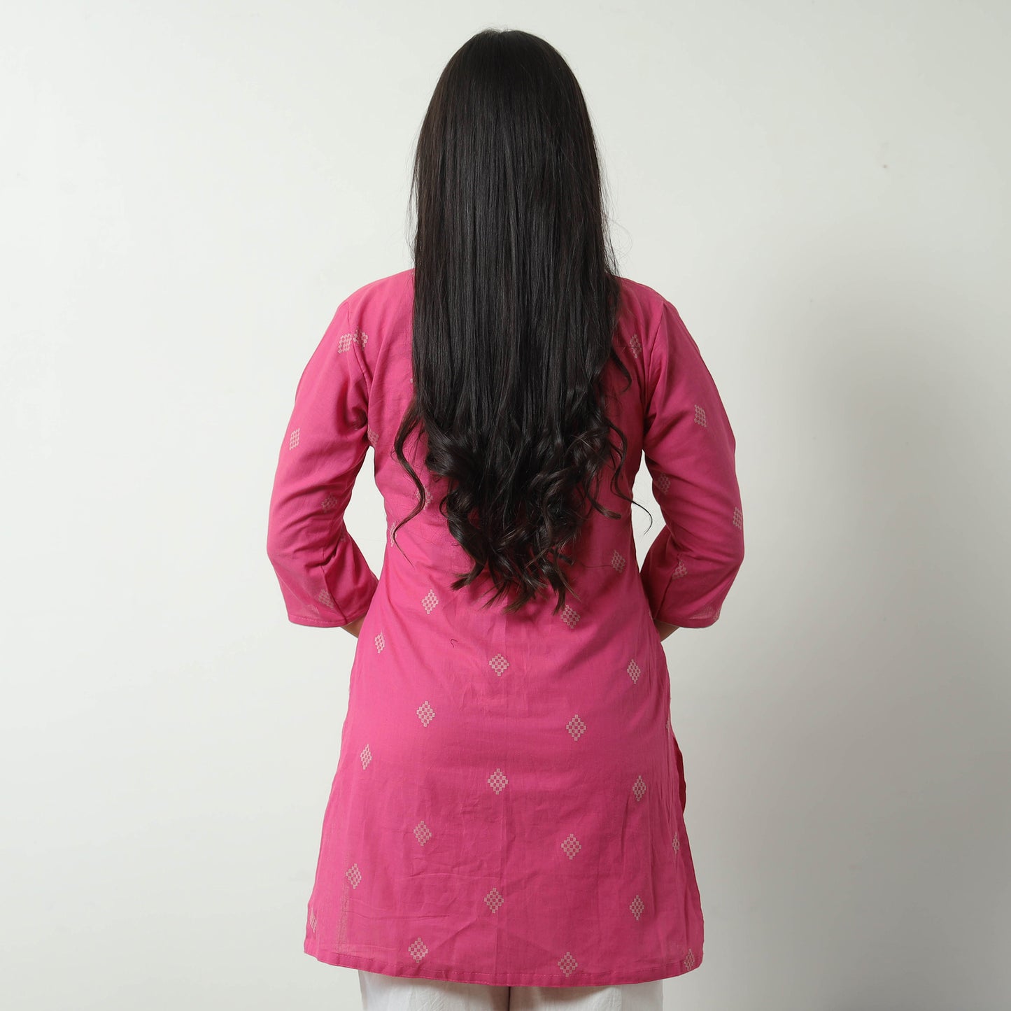 jacquard kurta