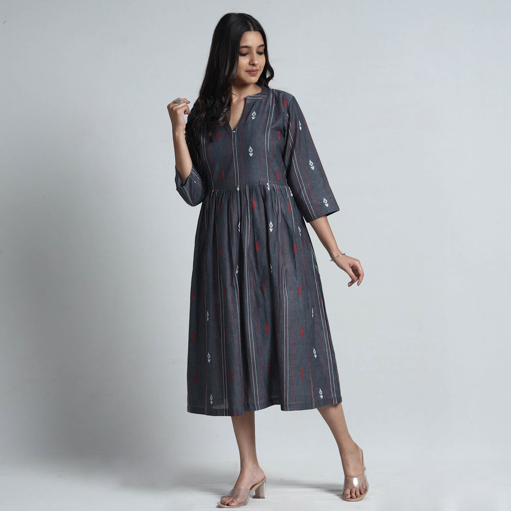 Jacquard Cotton Dress