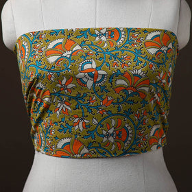 Kalamkari Print Cotton Unstitched Blouse Piece 02
