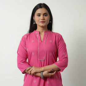 jacquard kurta