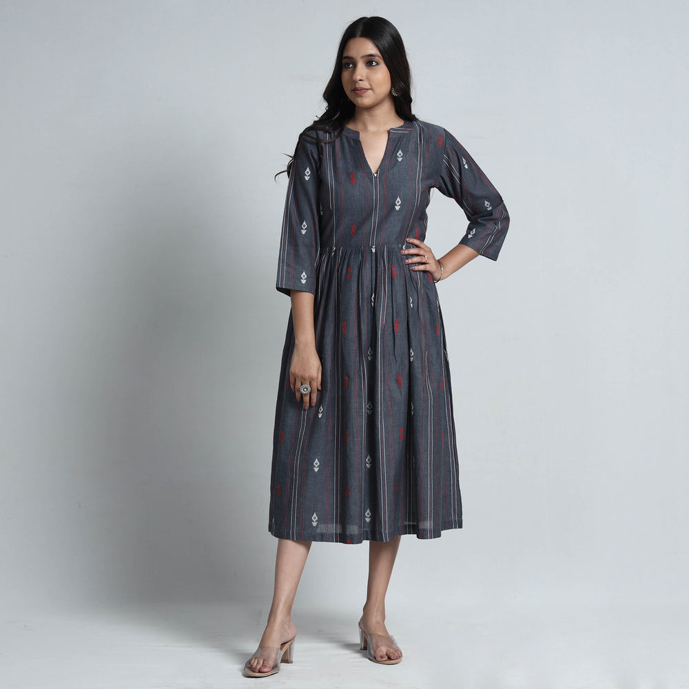 Jacquard Cotton Dress