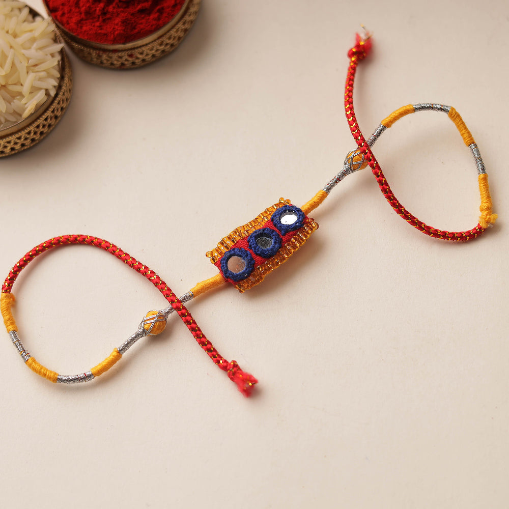 beadwork rakhi