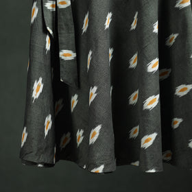 Pochampally Ikat Cotton Wrap Around Skirt 16