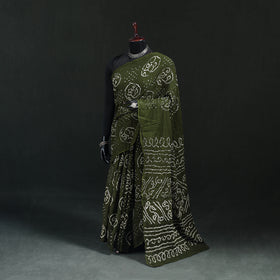 Kutch Bandhani Tie-Dye Cotton Saree 53