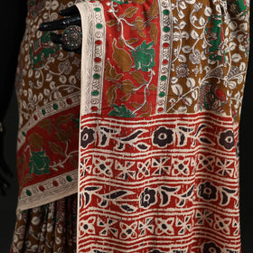 Kalamkari Printed Cotton Saree 03