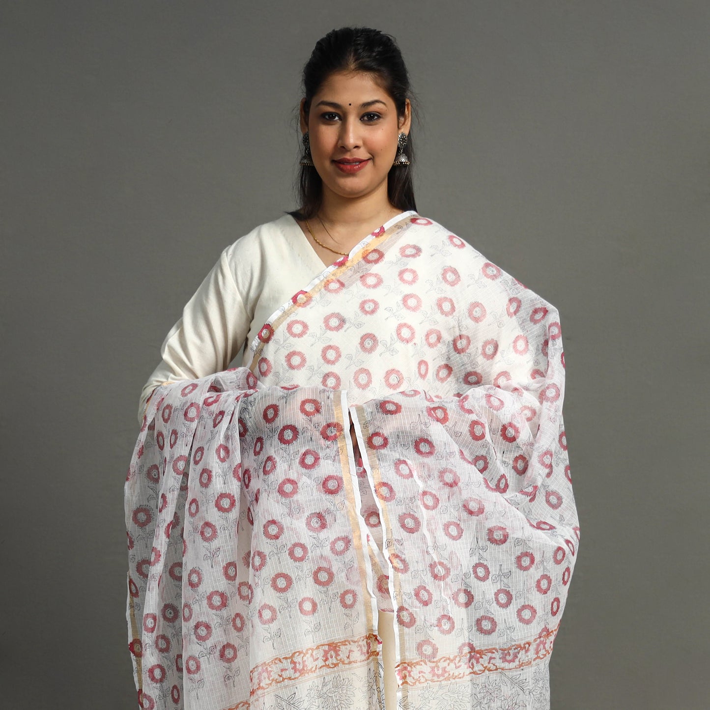 Sanganeri Dupatta 