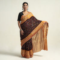 bandhani saree