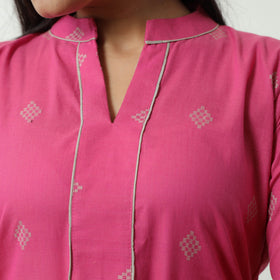 jacquard kurta