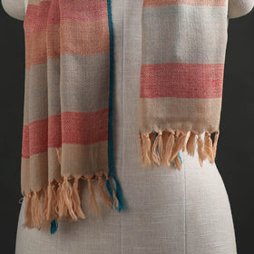 Multicolor - Kumaun Handwoven Pure Merino Wool Stole 120