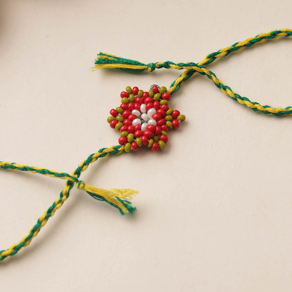 beadwork rakhi