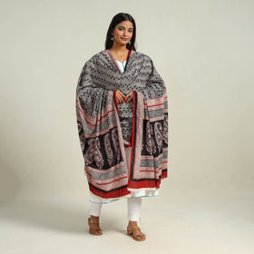 Authentic Bagh Hand Block Print Dupatta 