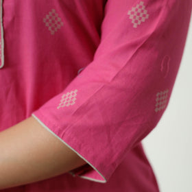 jacquard kurta