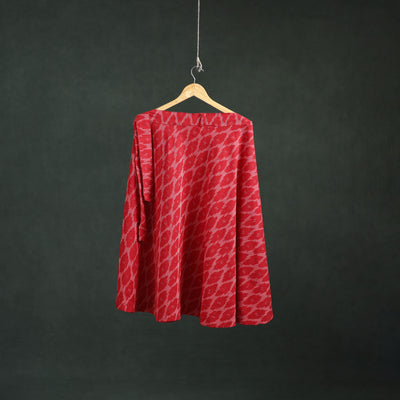 Pochampally Ikat Cotton Wrap Around Skirt 18