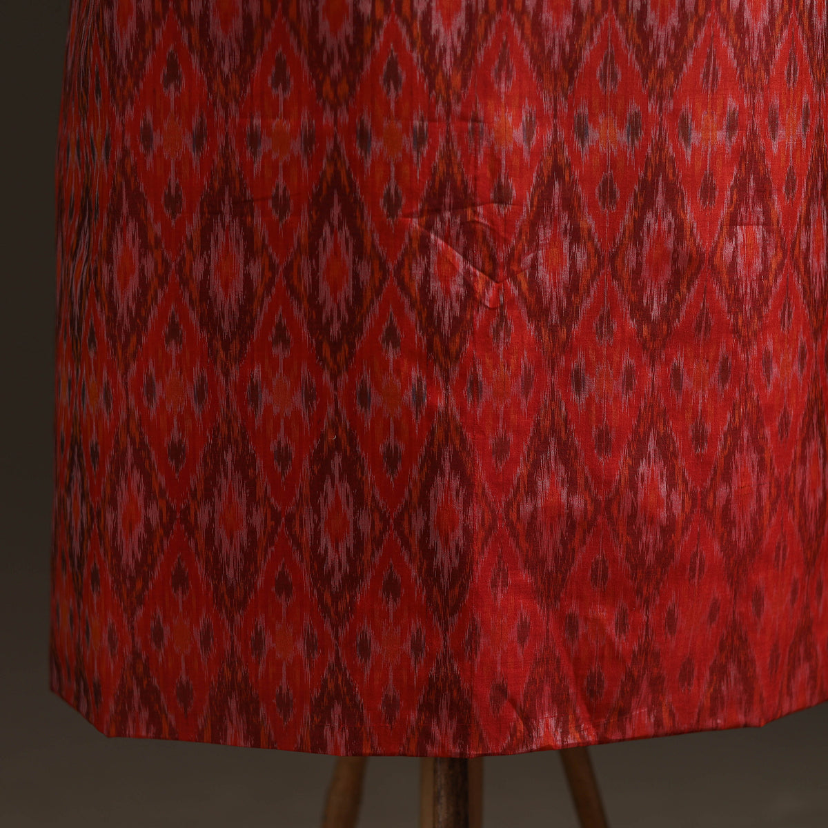 Pochampally Ikat Handloom Sico Unstitched Dress Material: Kurta with Mulberry Silk Dupatta 39