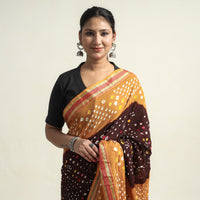 bandhani saree