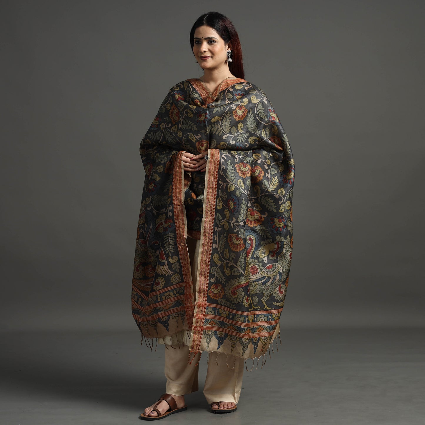 Kalamkari Dupatta