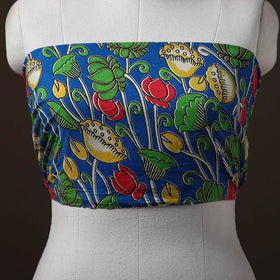Kalamkari Print Cotton Unstitched Blouse Piece 06