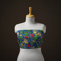Kalamkari Print Cotton Unstitched Blouse Piece 06