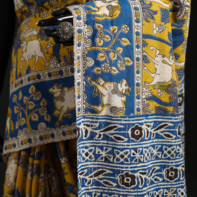 Kalamkari Printed Cotton Saree 04