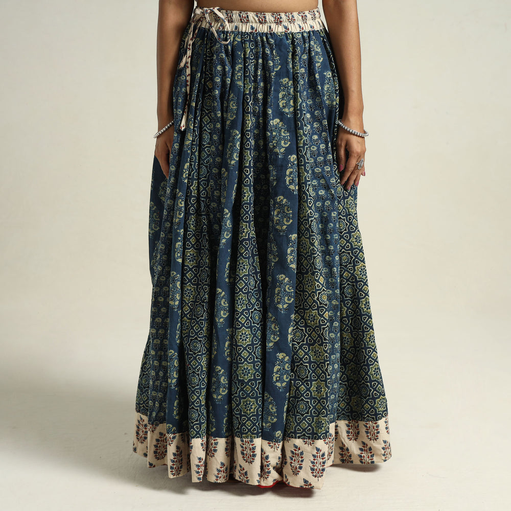 Ajrakh Patchwork Skirt 