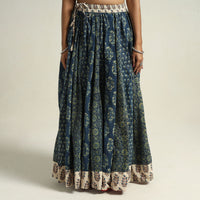 Ajrakh Patchwork Skirt 