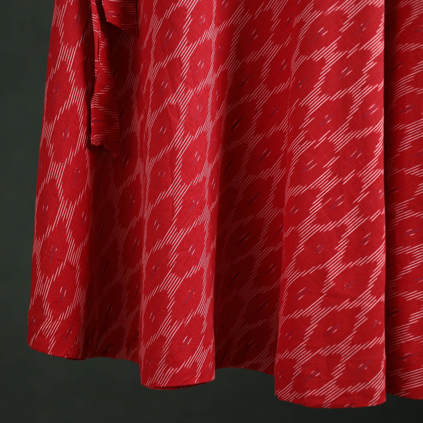 Pochampally Ikat Cotton Wrap Around Skirt 18