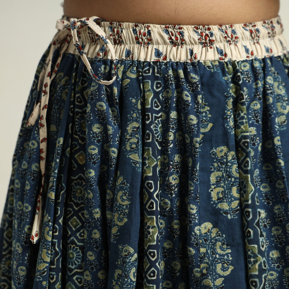 Ajrakh Patchwork Skirt 