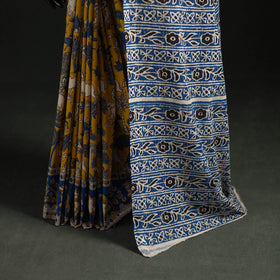 Kalamkari Printed Cotton Saree 04