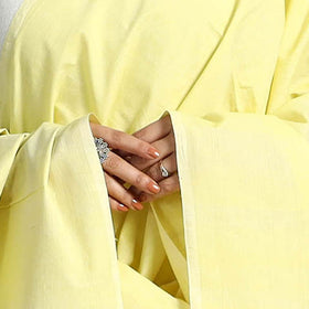 Yellow - chendamangalam kuriappilly cotton handloom dupatta