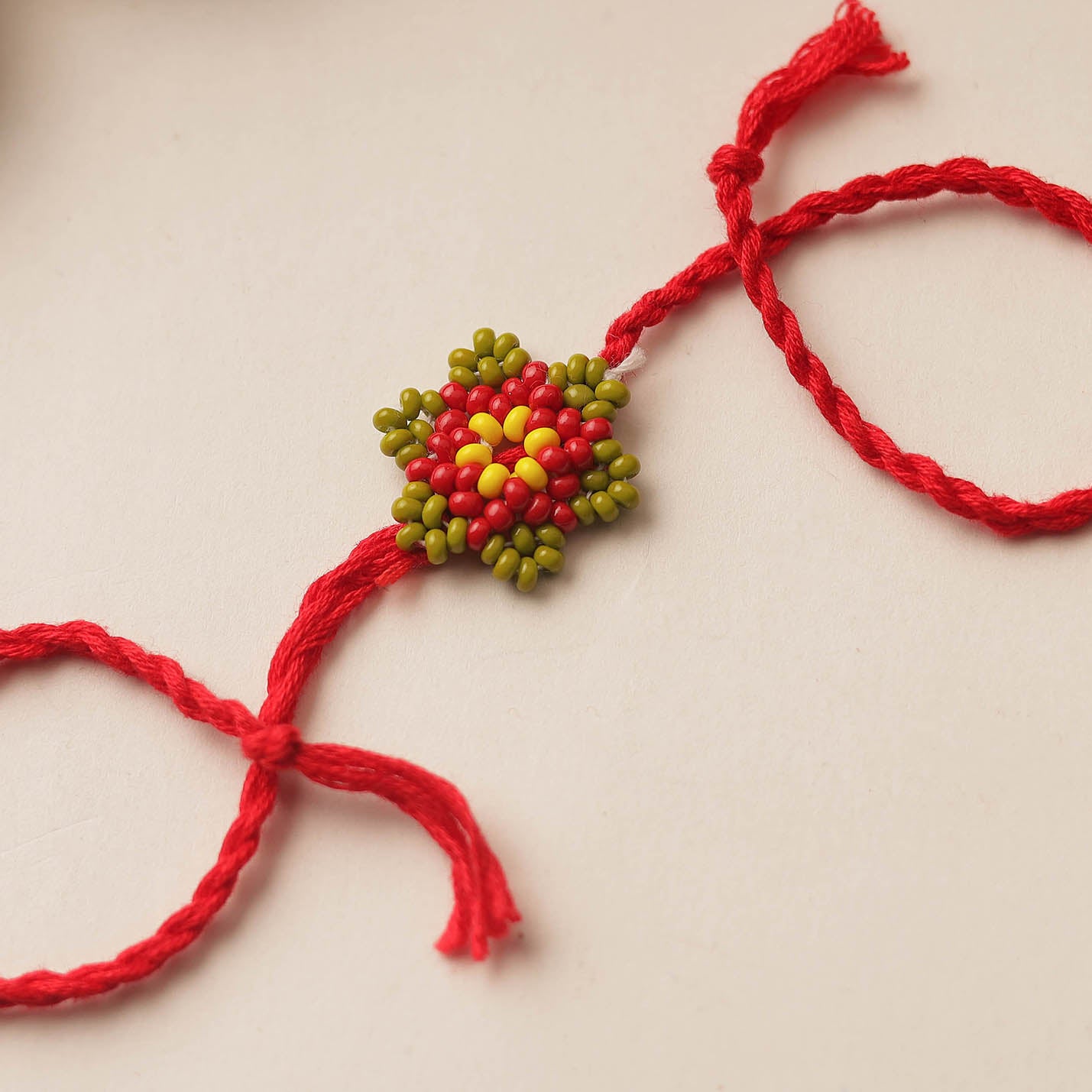 beadwork rakhi