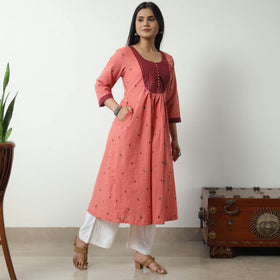 jacquard kurta