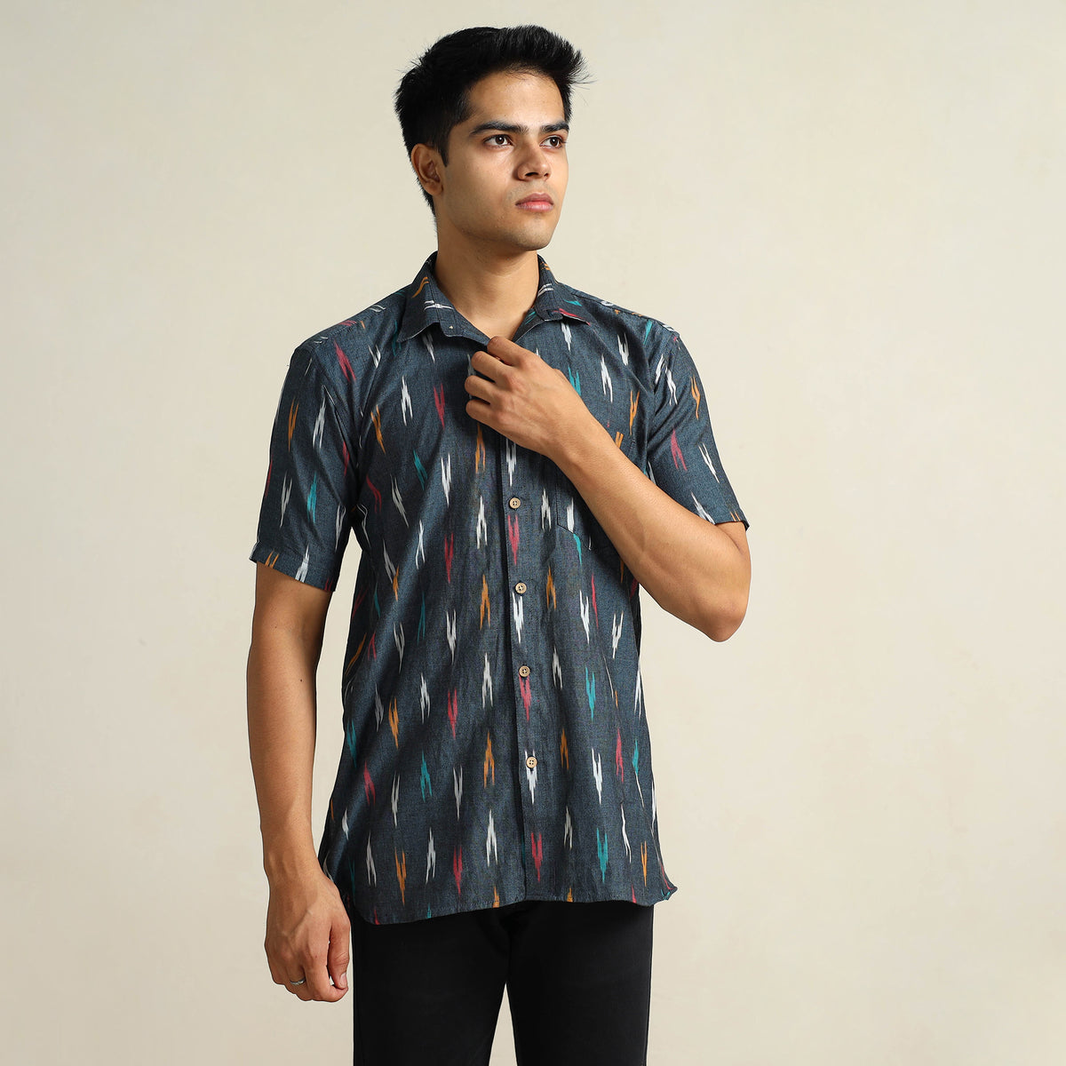 Pochampally Ikat Shirt 