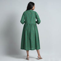 jacquard cotton dress