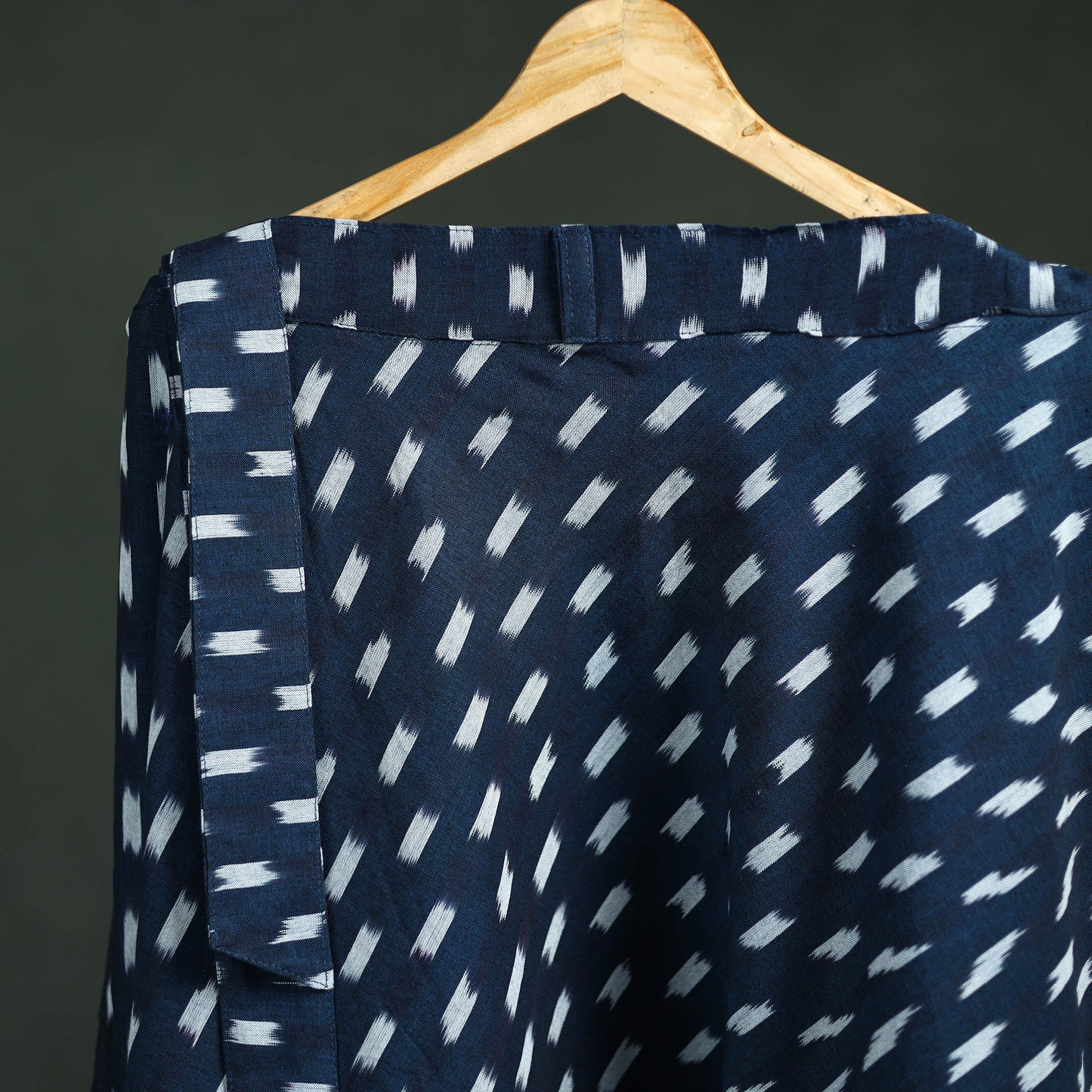 Pochampally Ikat Cotton Wrap Around Skirt 19