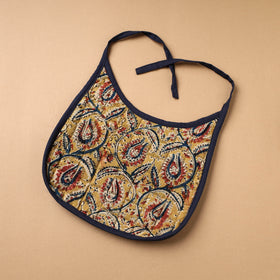 Yellow Handmade Cotton Baby Bib