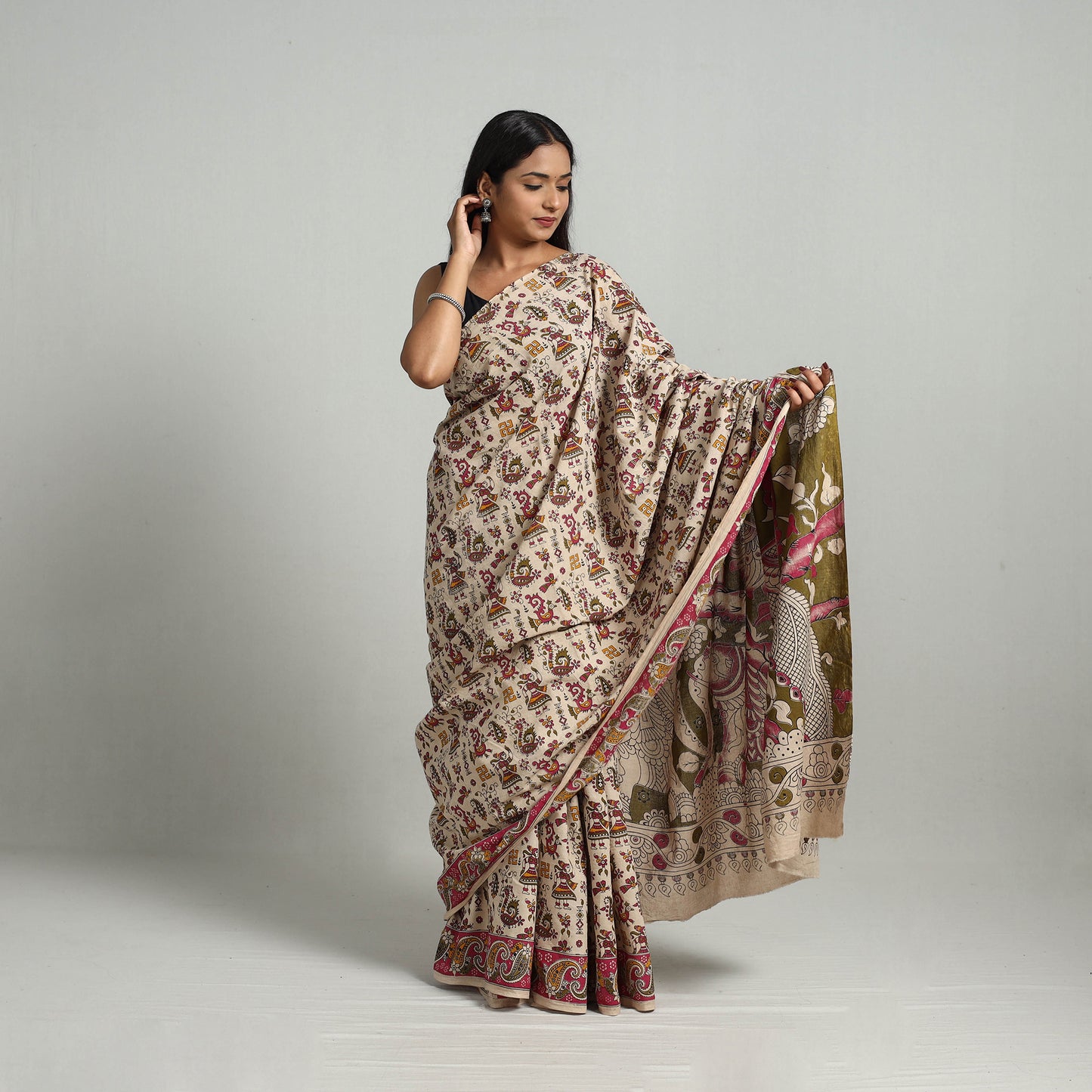 kalamkari saree