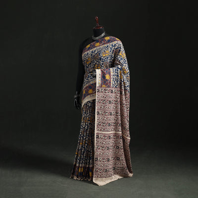 Kalamkari Printed Cotton Saree 05