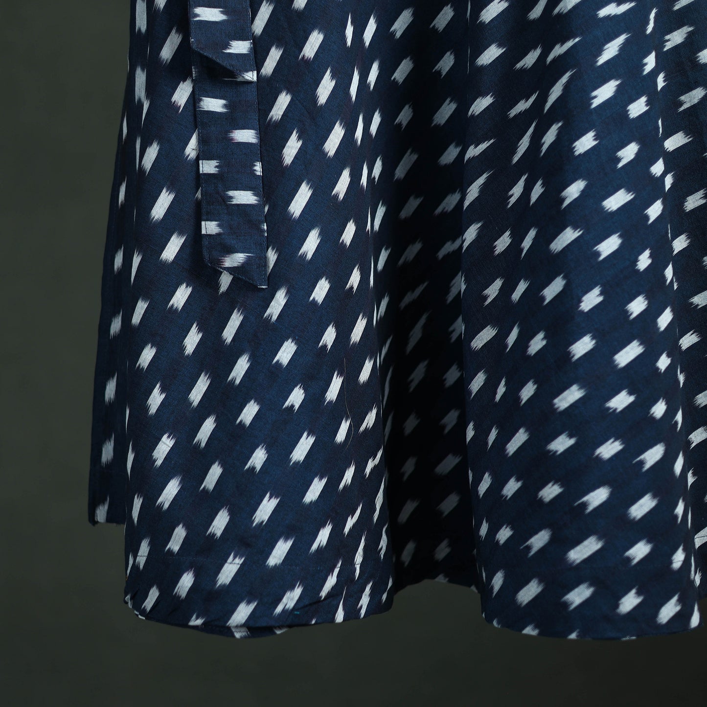 Pochampally Ikat Cotton Wrap Around Skirt 19