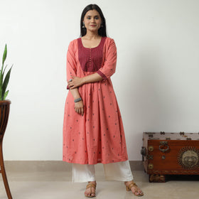 jacquard kurta