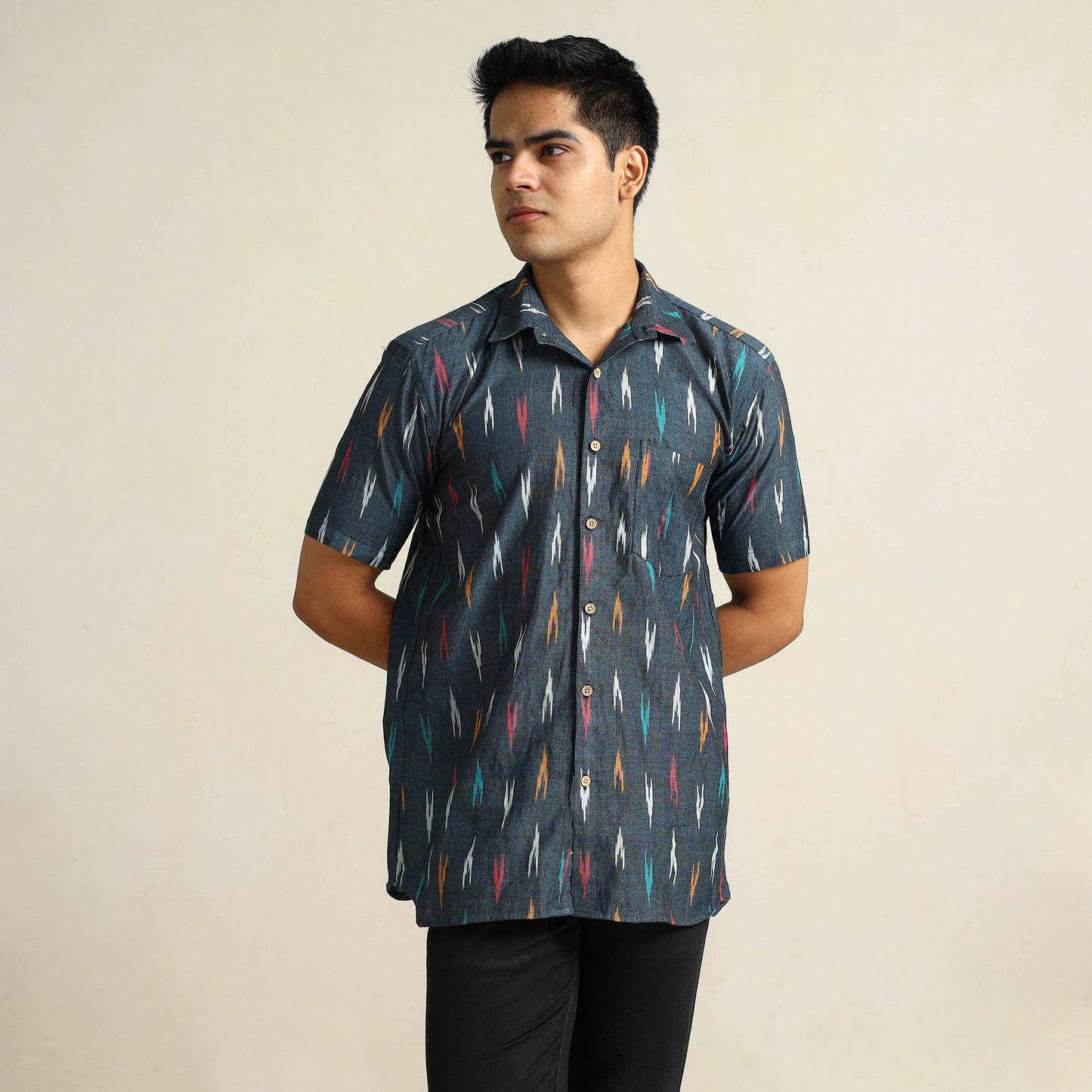 Pochampally Ikat Shirt 