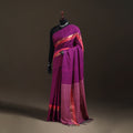 Godavari Plain Pure Handloom Dobby Cotton Saree 09