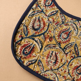 Yellow Handmade Cotton Baby Bib