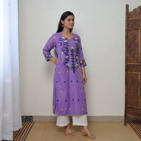 Jamdani Kurta with Dupatta Set